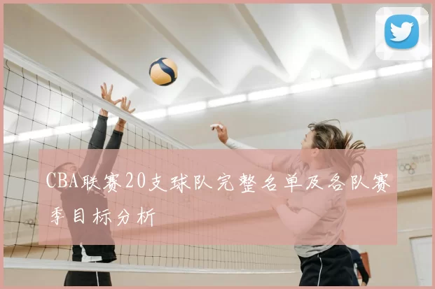 CBA联赛20支球队完整名单及各队赛季目标分析