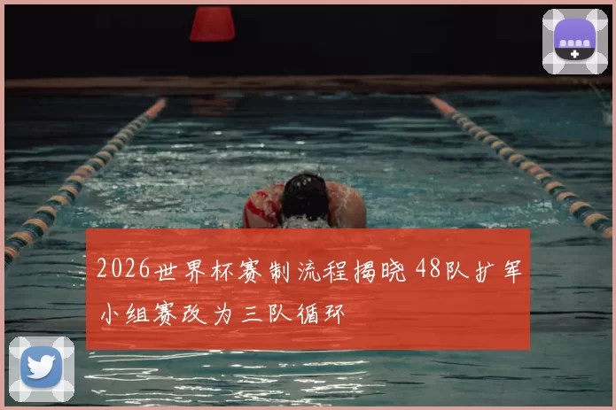 2026世界杯赛制流程揭晓 48队扩军小组赛改为三队循环